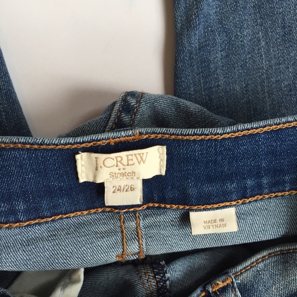 💕HP💕J Crew Skinny Crop Blue Jeans - Picture 7 of 8